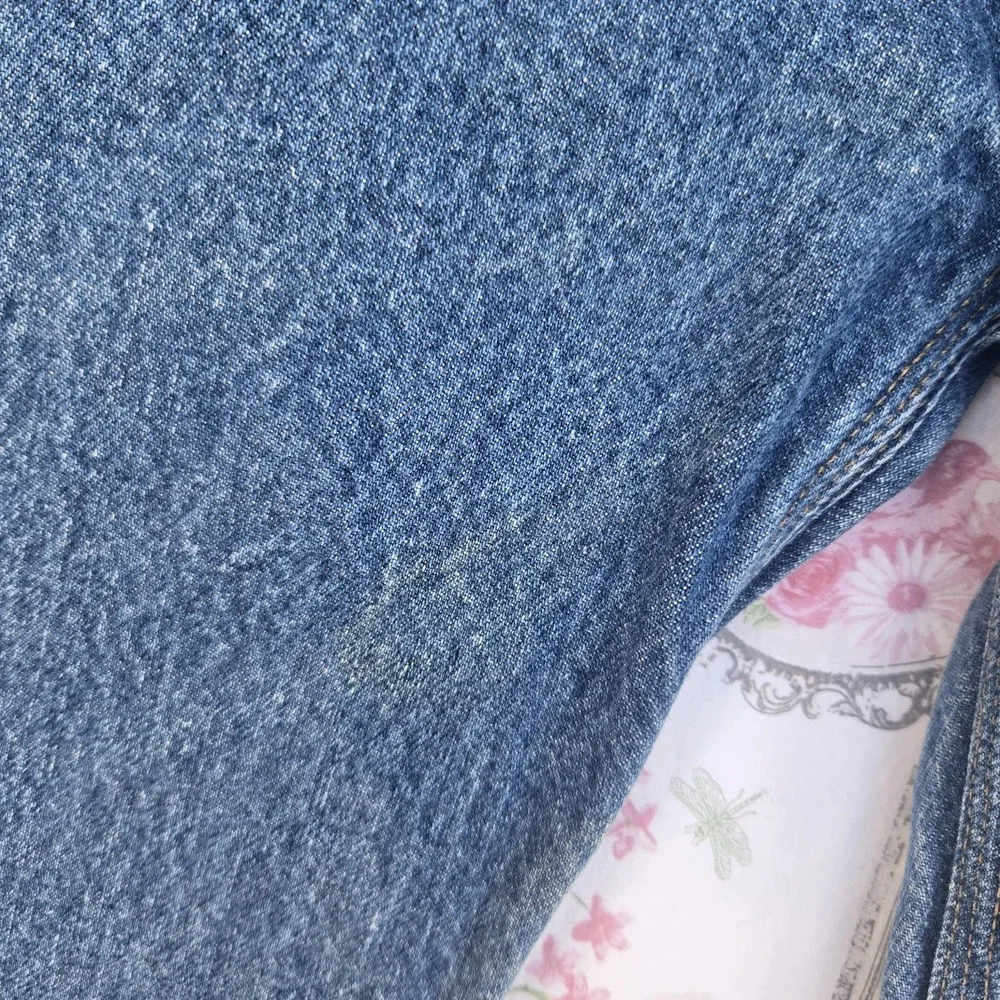 Carhartt Relaxed Fit Blue Denim Jeans Mens 42x30 Workwear B480 DVB Mexico